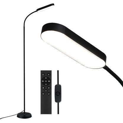 Artiss LED floor lamp with remote control and adjustable gooseneck