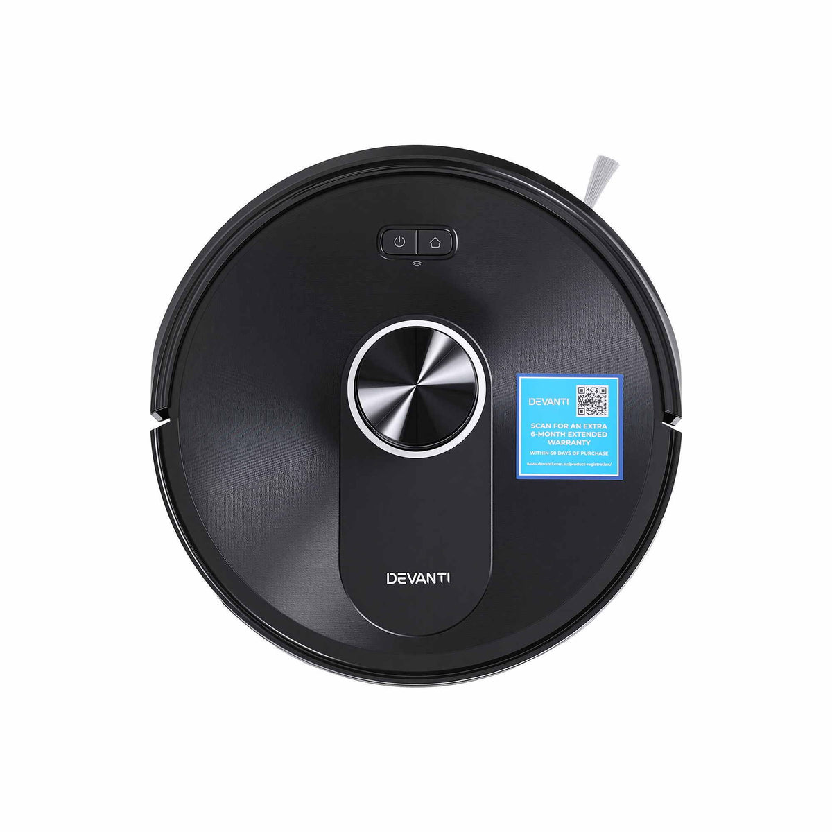 DEVANTI robot vacuum cleaner with dock station and remote control