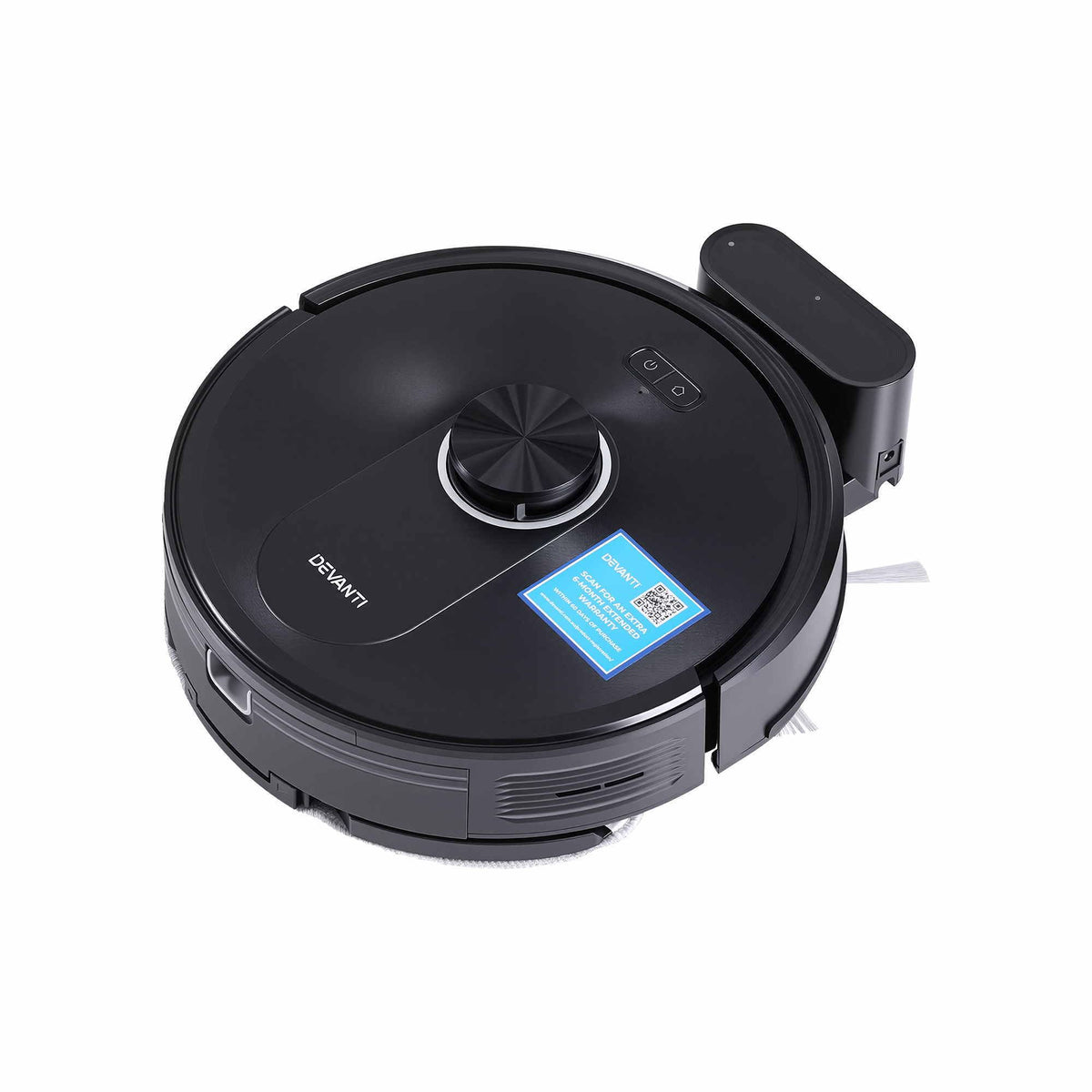 DEVANTI robot vacuum cleaner with dock station and remote control