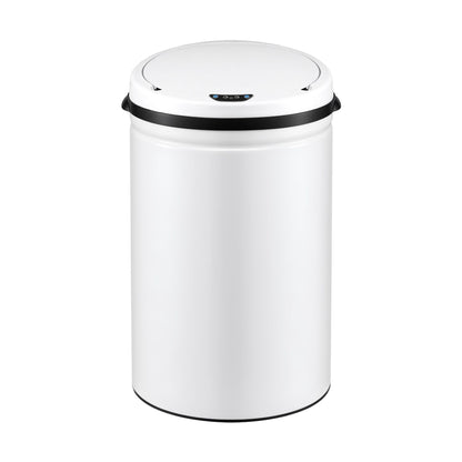 Devanti 30L Sensor Bin Automatic Touchless Trash Can Garbage Rubbish White