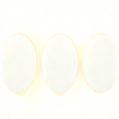 White stick-on motion sensor night light for indoor use