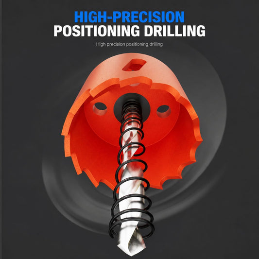 230mm bi-metal M42 HSS hole saw with pilot drill bit