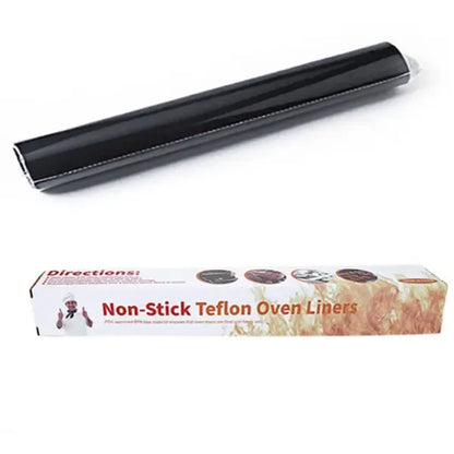 Three black non-stick barbecue grill mats with food cooking on one