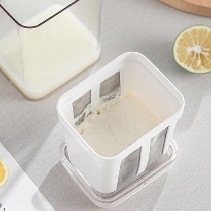 Yogurt Strainer with Stainless Steel Mesh