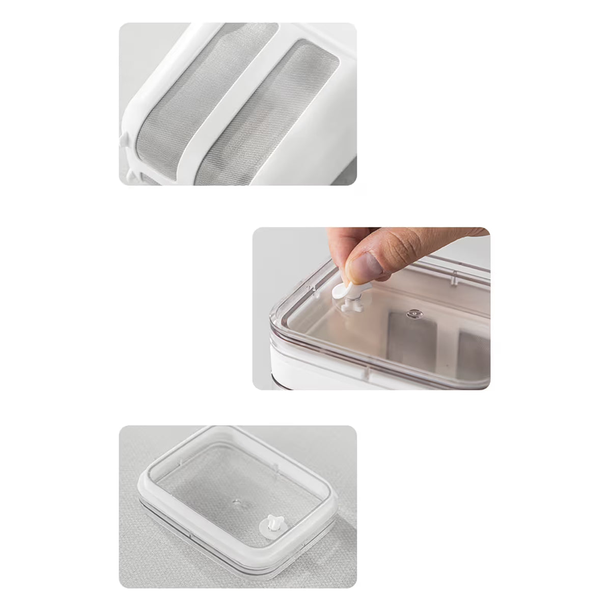 Yogurt Strainer with Stainless Steel Mesh