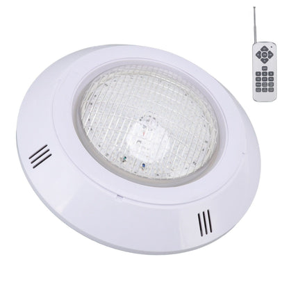 RGB pool LED light with remote control, installation panel and accessories