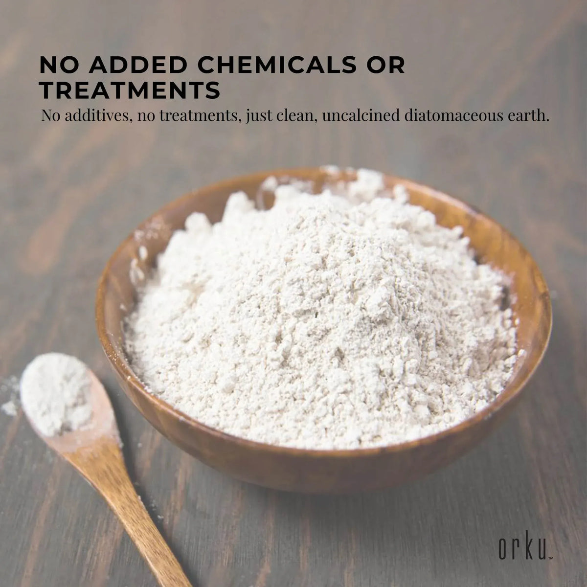 One kilogram bag of Australian mined diatomaceous earth powder