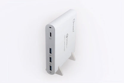 Compact Oxhorn 87W USB-C PD laptop charger with cable and stand