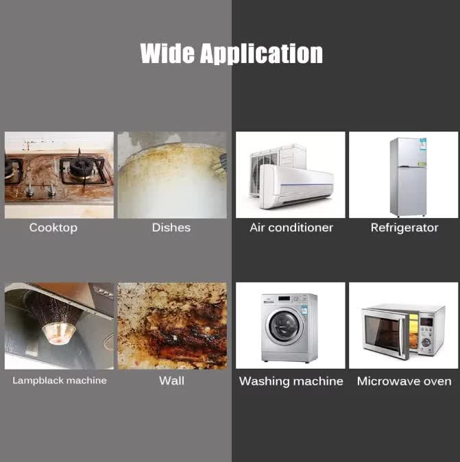 White and black digital steam cleaner with hose, handle and accessories