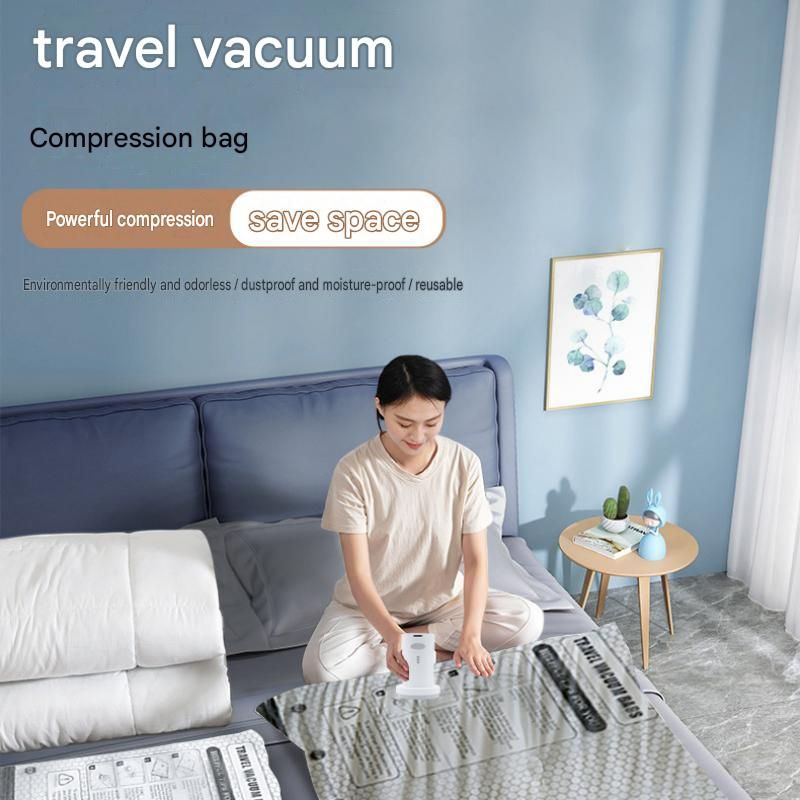 Cordless handheld vacuum cleaner with reusable vacuum storage bags