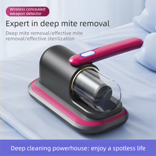 Two-piece cordless vacuum cleaner bundle with UV mite vacuum and stick vacuum