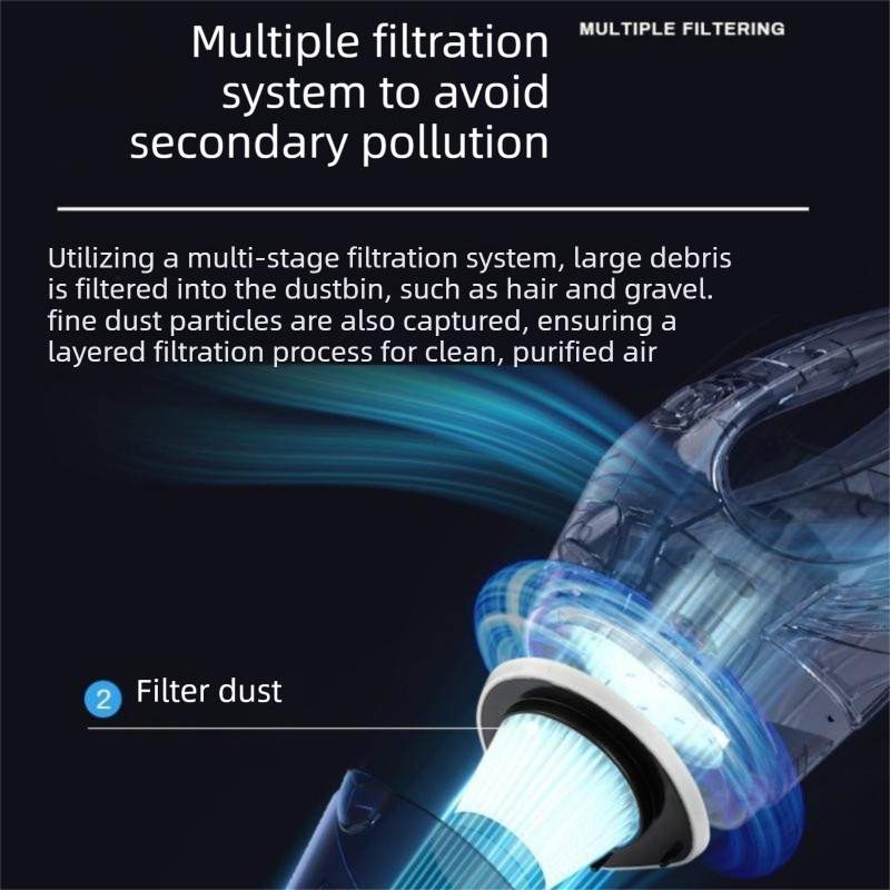 Black cordless car vacuum cleaner and electric spin scrubber combo with brush heads