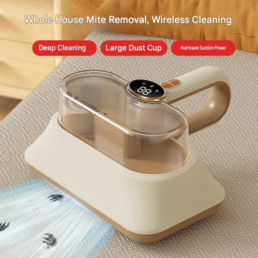 Retro train humidifier and cordless UV mite remover vacuum set with remote control